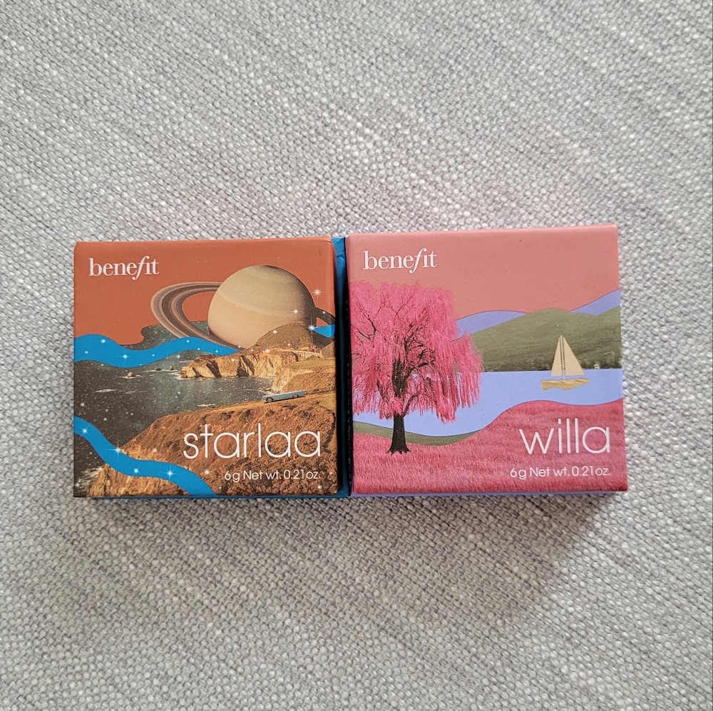 Benefit silky soft blushes